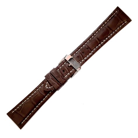 hadley roma straps breitling|Hadley Roma Genuine Alligator Watch Band .